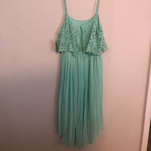 Mint green dress juniors 11-13